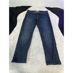 Spoke Mens Blue‎ Denim Straight Build C Jean Size 37x33 Pants Stretch Pockets
